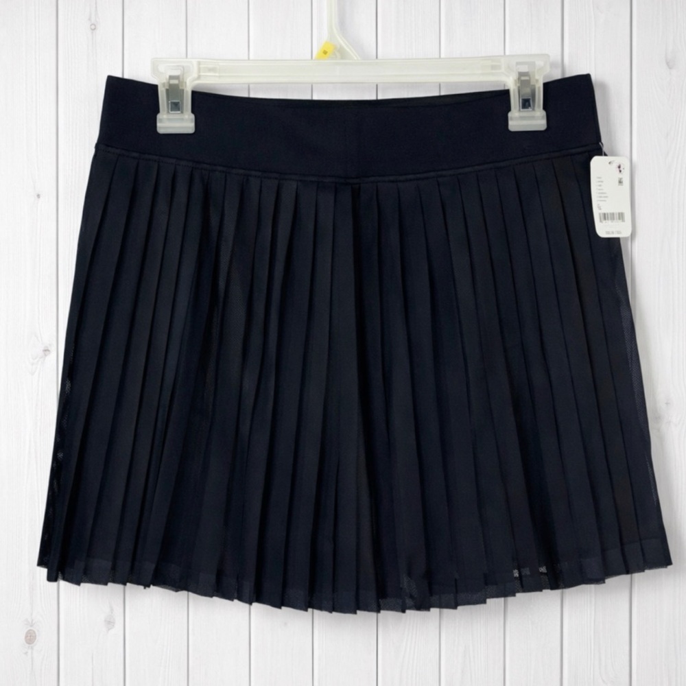 Free People Movement X FP Rally Ruffle Mini Skort in Navy Blue ~ Size XL ~ NWT - Picture 11 of 16